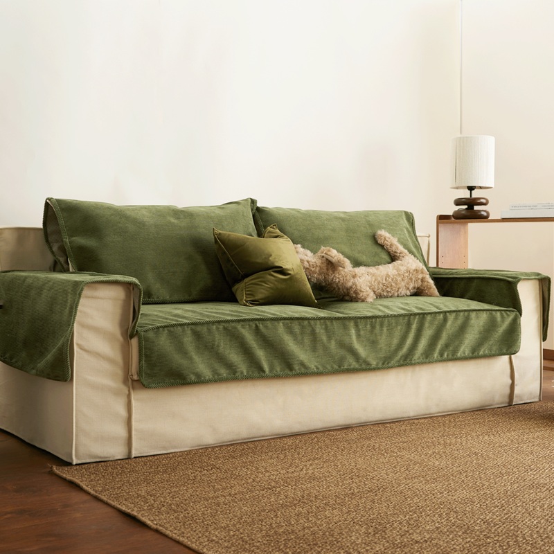 Corduroy Cuddles Sofa Cover – Final Sale