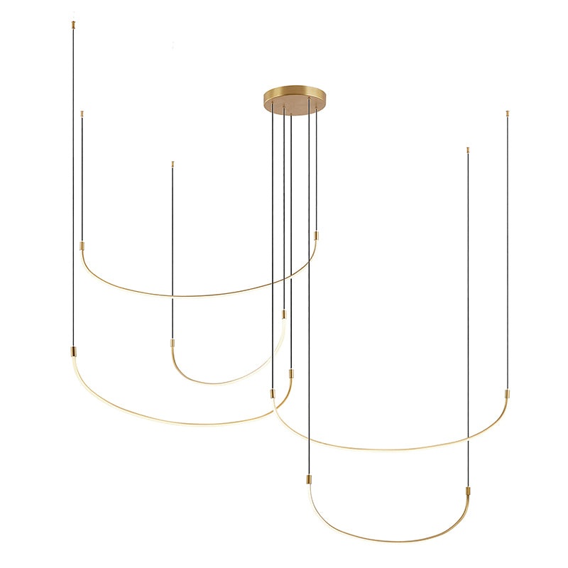 Kuzco MP89590 Talis 5-lt 90″ LED Pendant