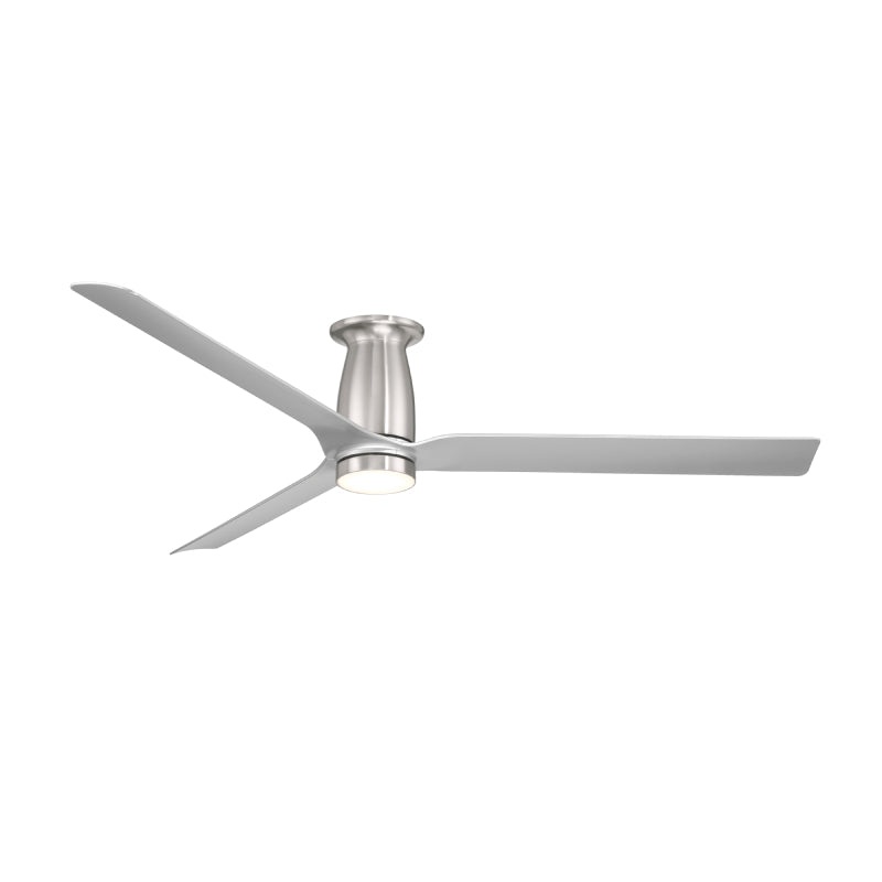 Modern Forms FH-W2502-52L Smooth Flush 52″ Outdoor Ceiling Fan with LED Light Kit