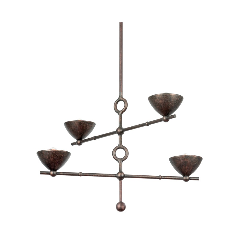 Troy F2338 Vishal 4-lt 38″ Chandelier