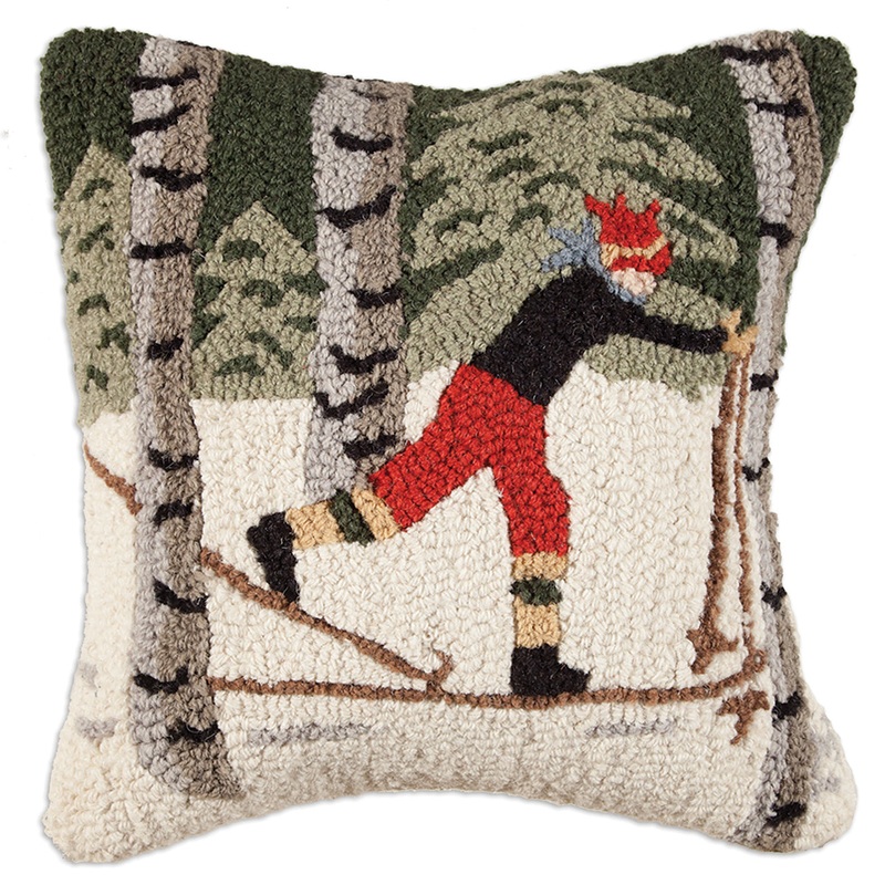 Back Country Skier – 18″ x 18″