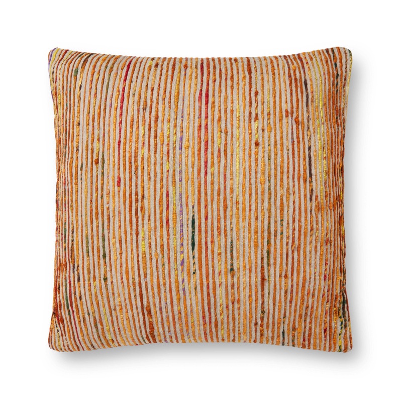 Loloi Pillow | P0242 Rust / Multi