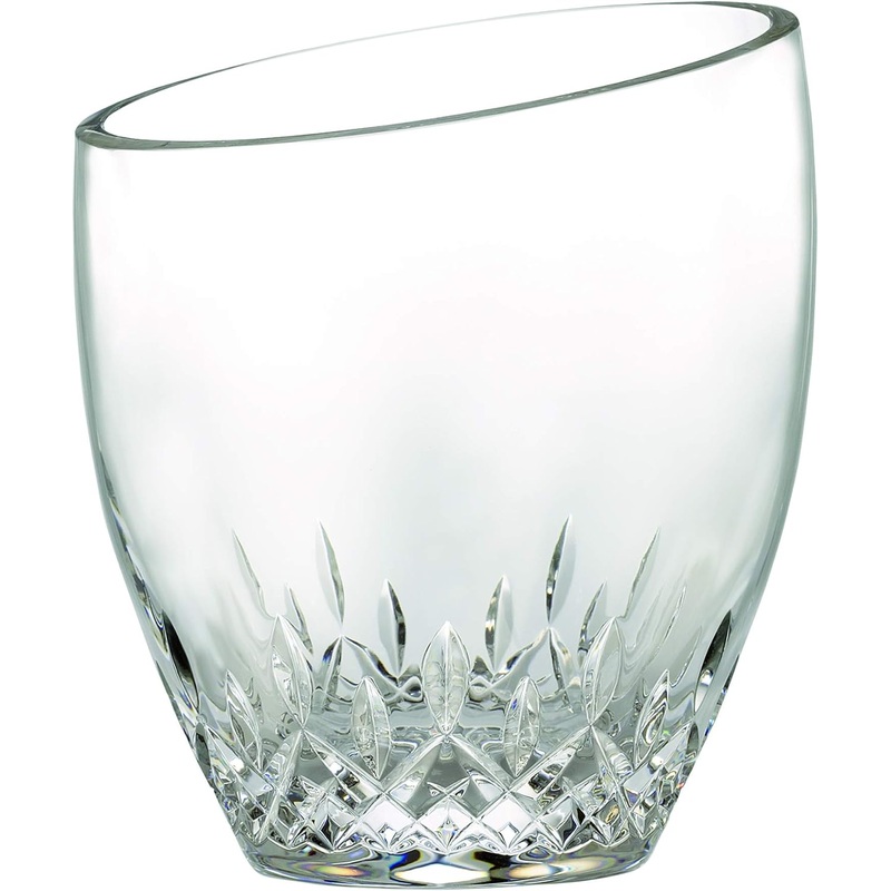 Waterford Lismore Essence Angled Top Ice Bucket with Tongs