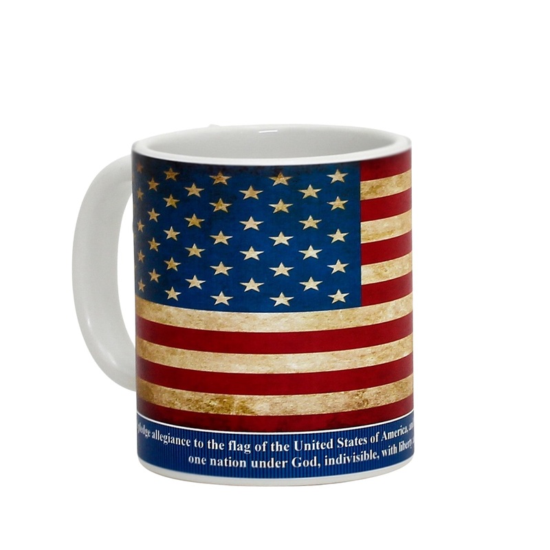 SUBLIMART: Patriotic Mug ‘USA Flag’ (Design 17)