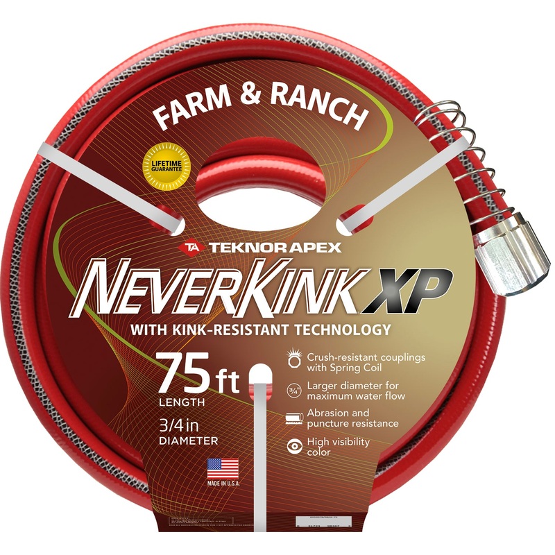 Teknor Apex NeverKink XP 75 ft. Farm & Ranch Hose