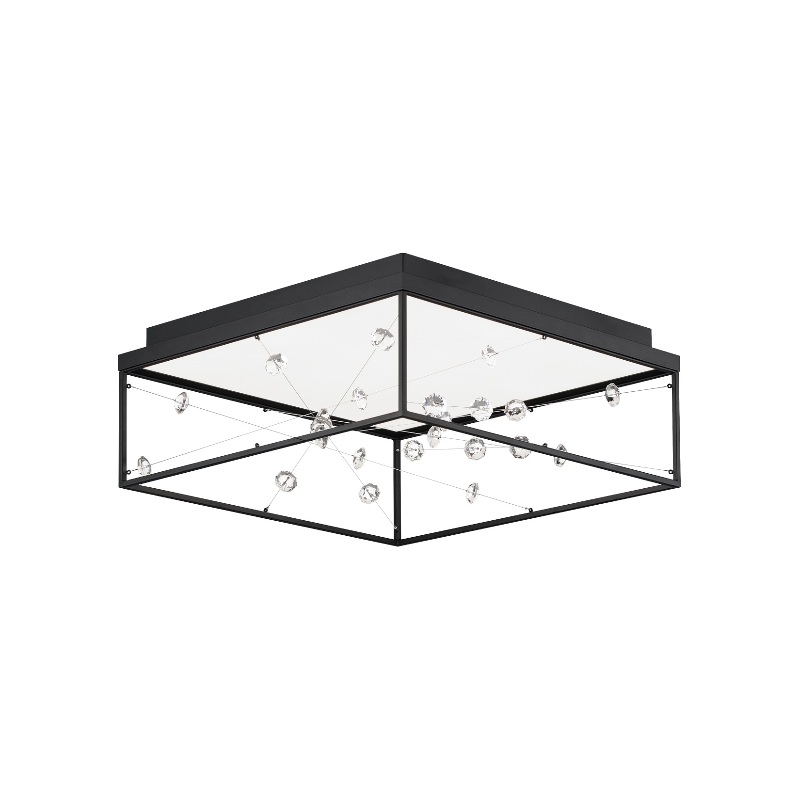 ET2 E21250 Entanglement 1-lt 20″ LED Flush Mount, 3CCT Selectable