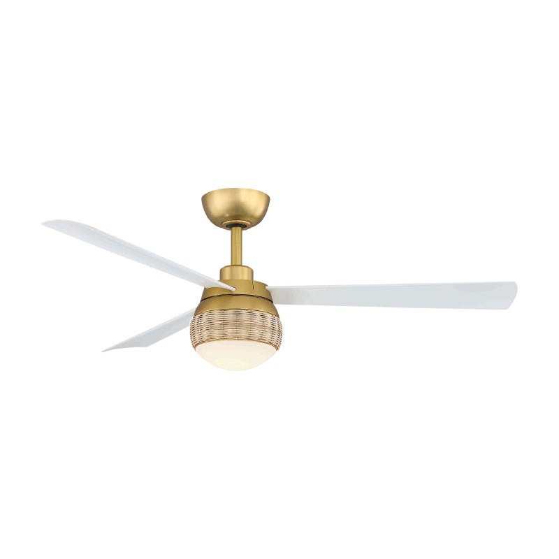 Fanimation FP6837 Paget 52″ Indoor/Outdoor Ceiling Fan with LED Light Kit
