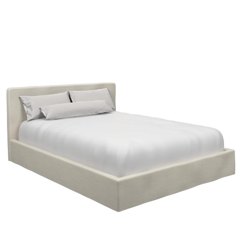 Loft Bed | Estate Linen Pearl Grey