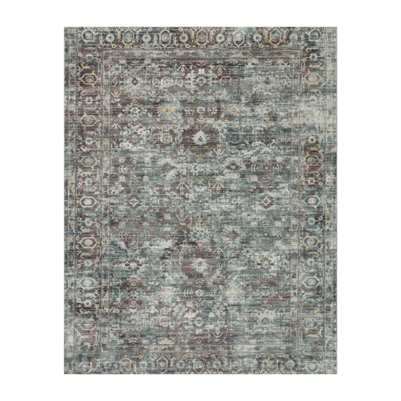 Loloi Bonney Slate / Teal Rug