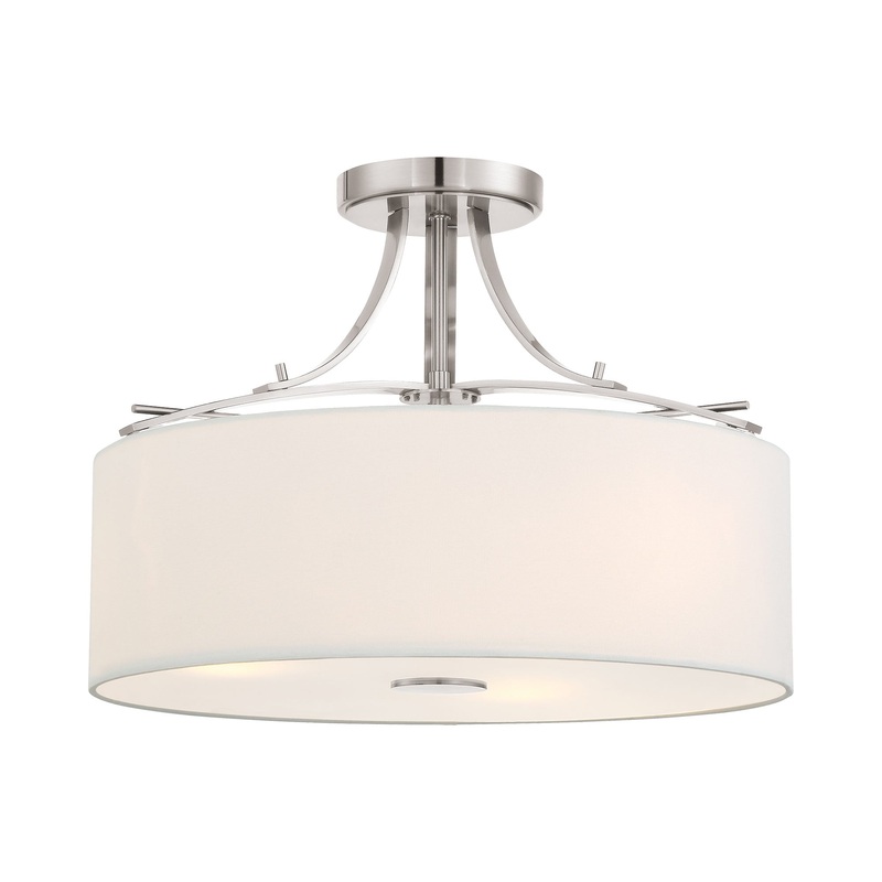 Poleis Semi Flush Mount Ceiling Light