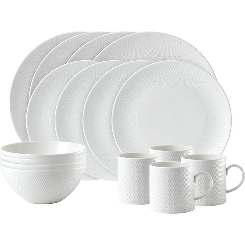 Wedgwood Gio 16-Piece Set, White