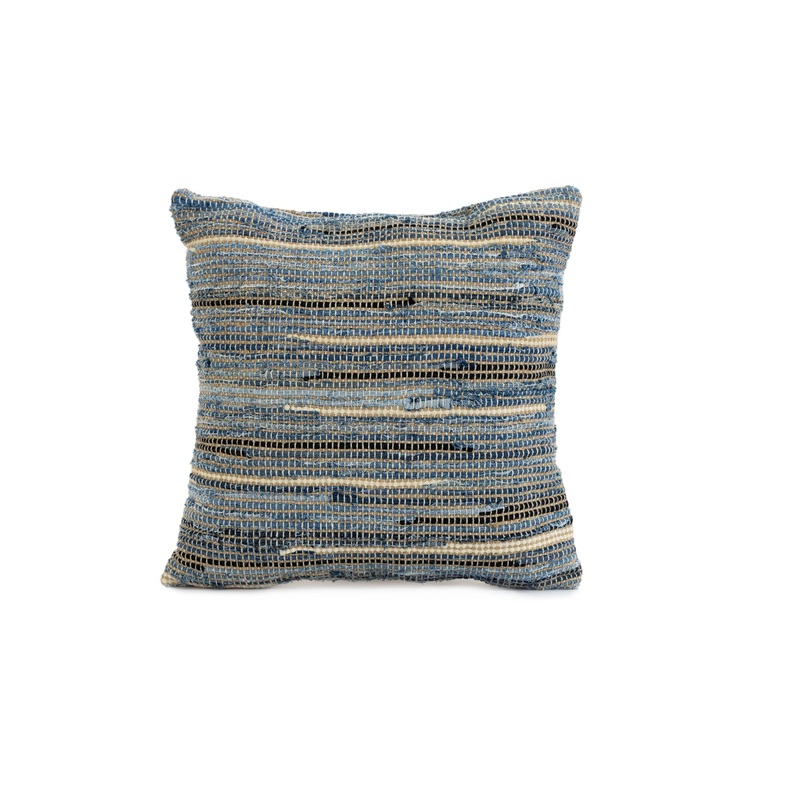 Chindi stripe cushion