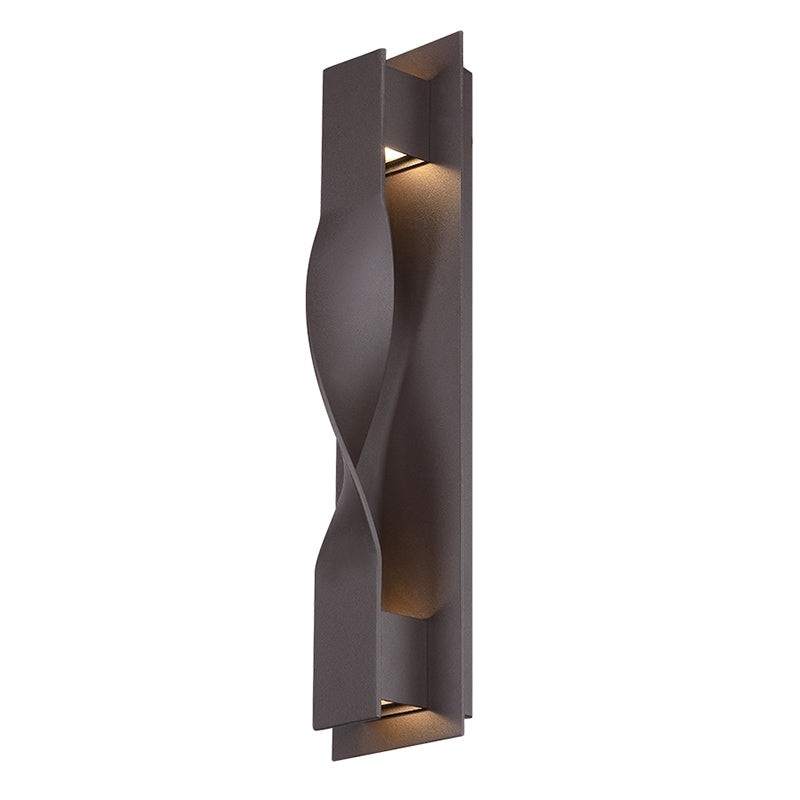 Modern Forms WS-W5620 Twist 2-lt 20″ Tall LED Outdoor Wall Light
