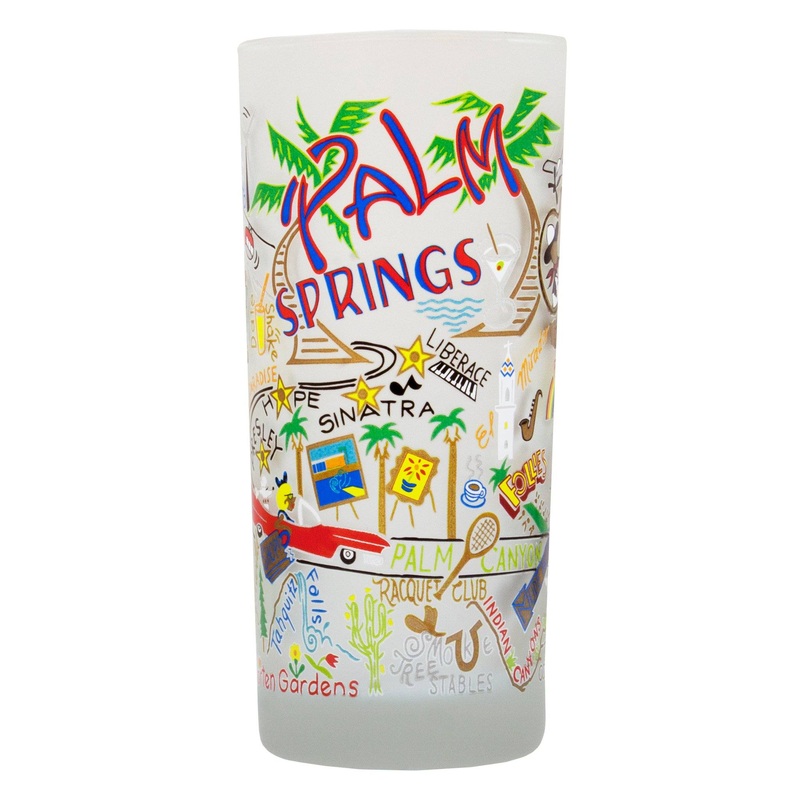 Palm Springs Drinking Glass