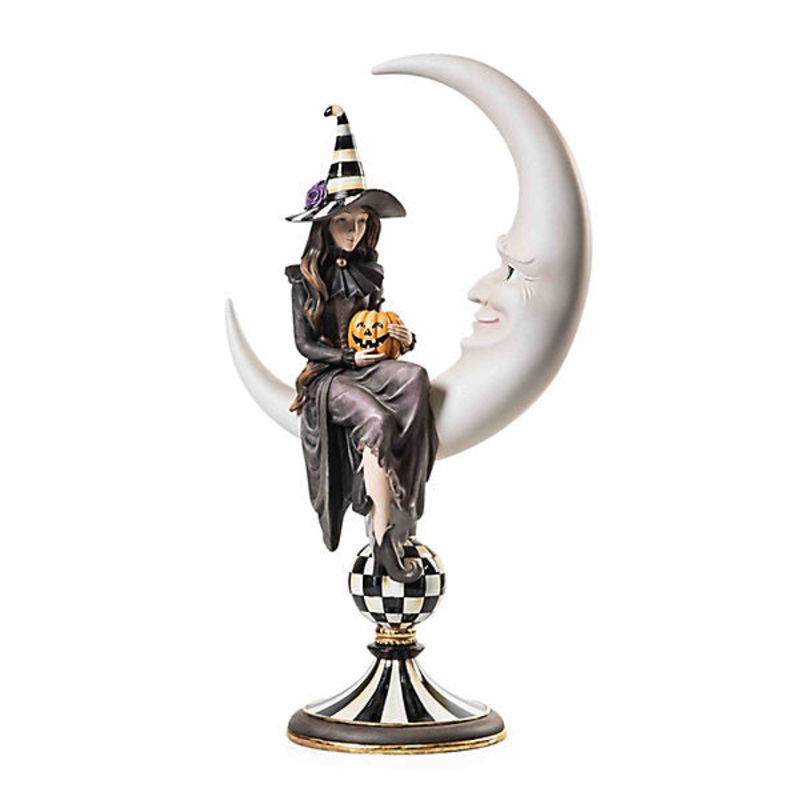 Spellbound Witch & Moon Figure