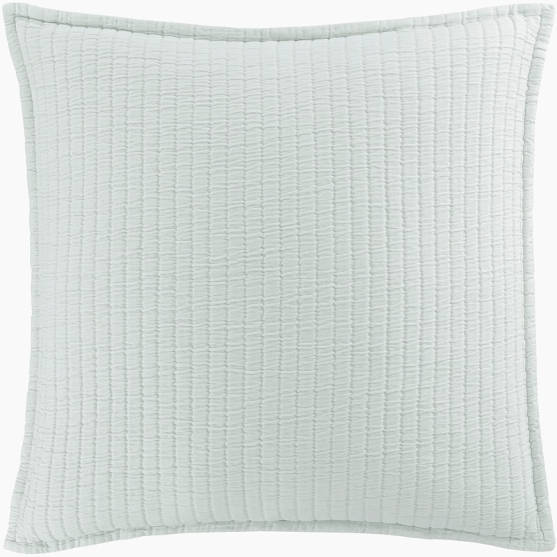 Boyfriend Matelasse Sham | Sky