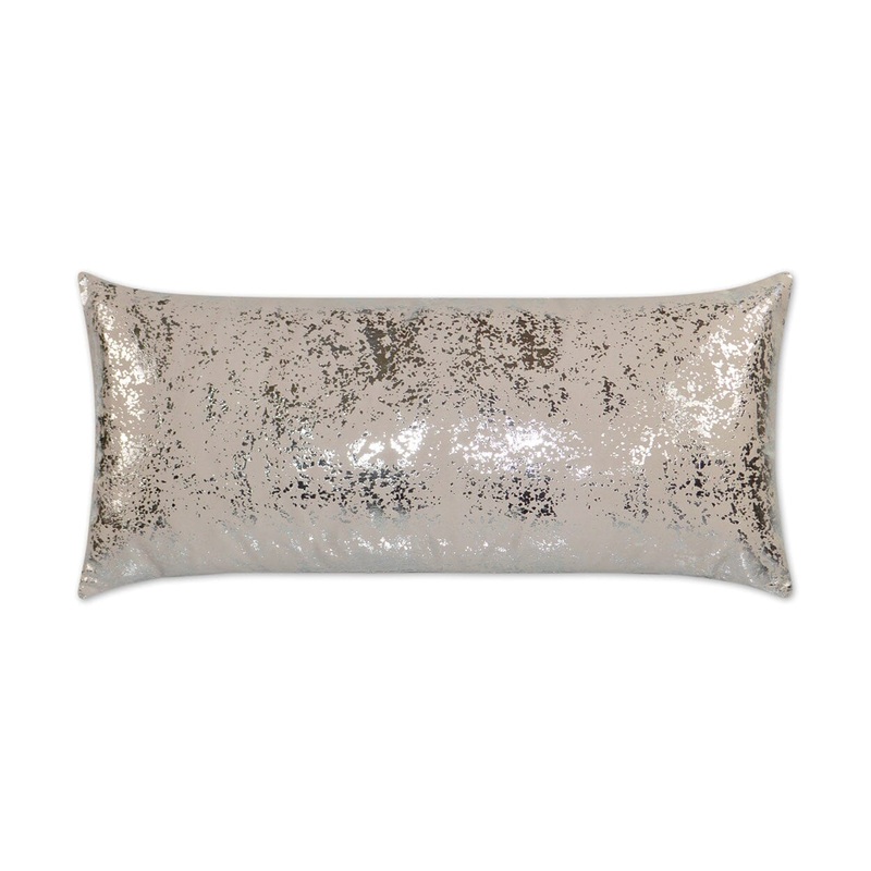D.V. Kap 12″ x 24″ Outdoor Lumbar Pillow | Sand Dune Pebble
