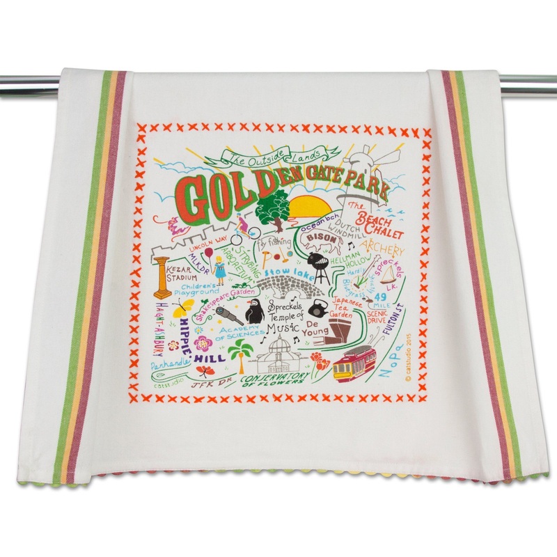 Golden Gate Park Dish Towel
