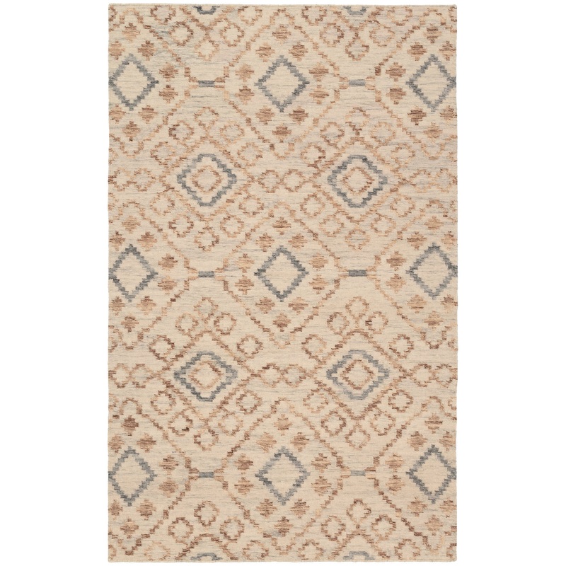 Jelly Roll Handwoven Wool Rug | Sky