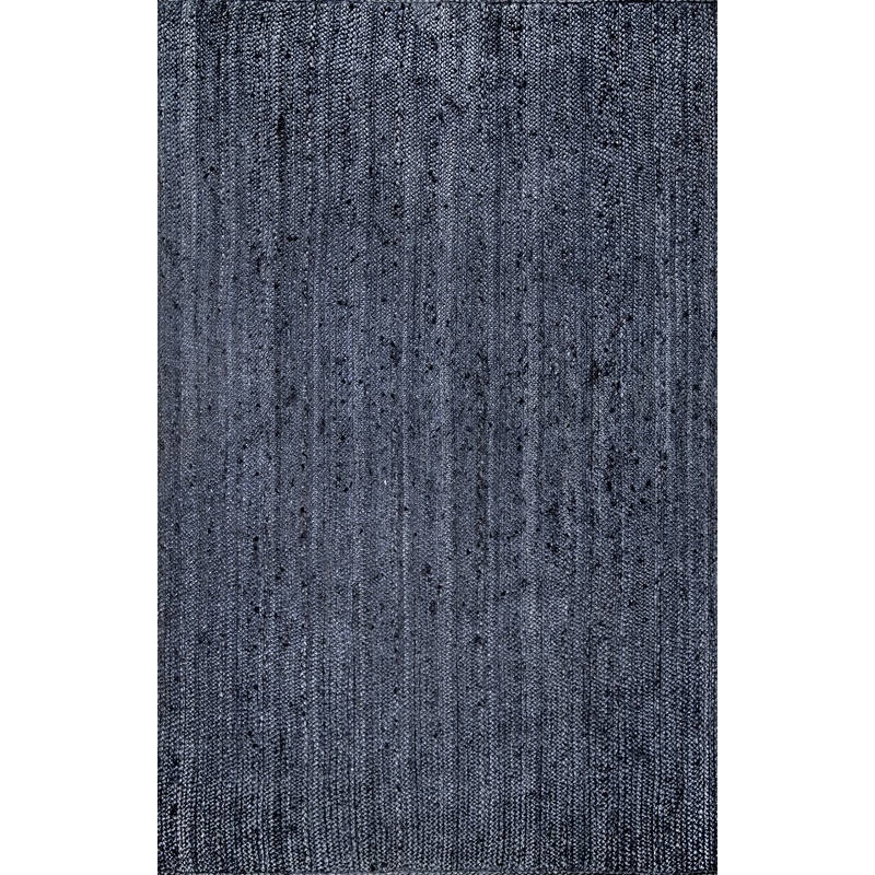 Jute Braided Rug | Navy