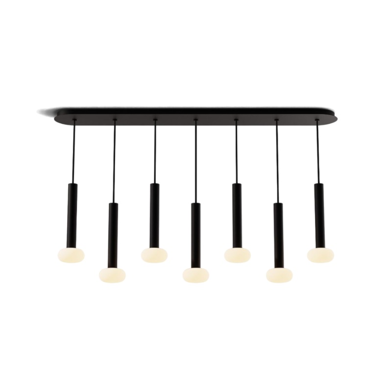 Koncept CMP-L7-S-12 Combi LED Pendant, Frosted Glass Ball