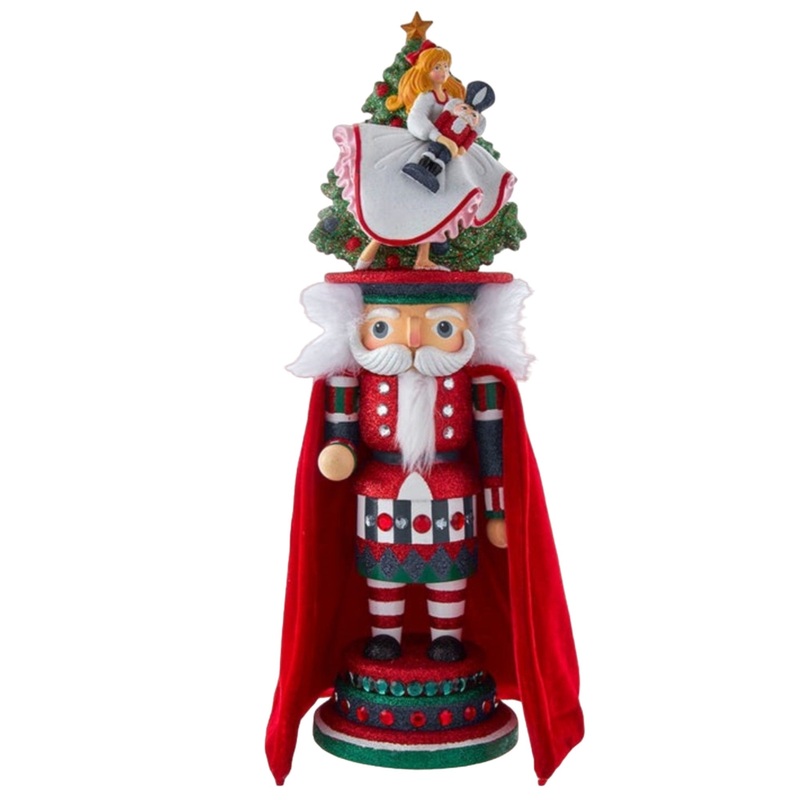 Kurt Adler Hollywood Clara Hat Nutcracker, 18″