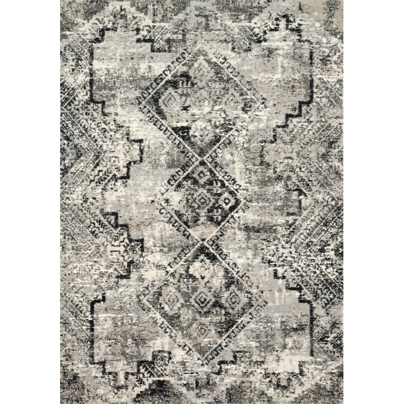 Loloi Viera Rug | Grey / Black