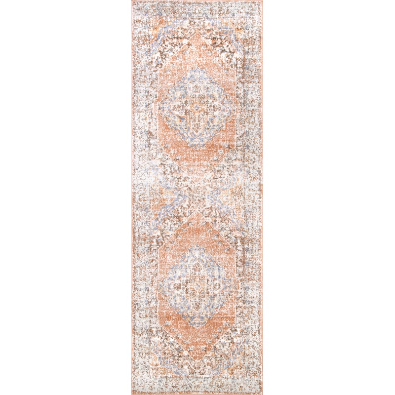 Vintage Cardinal Medallion Rug | Beige