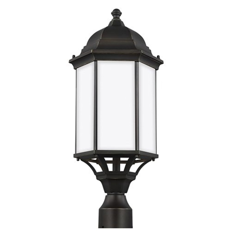 Generation 8238751EN3 Sevier 1-lt 22″ Tall LED Outdoor Post Lantern