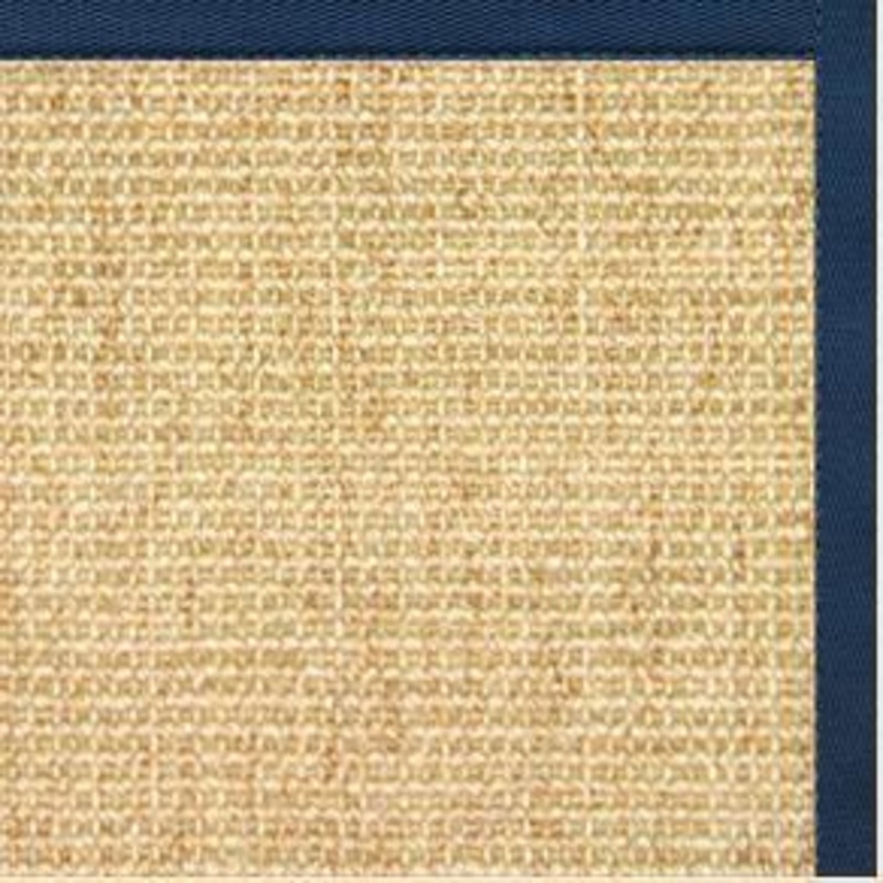 Sand Sisal Rug with Marina Cotton Border