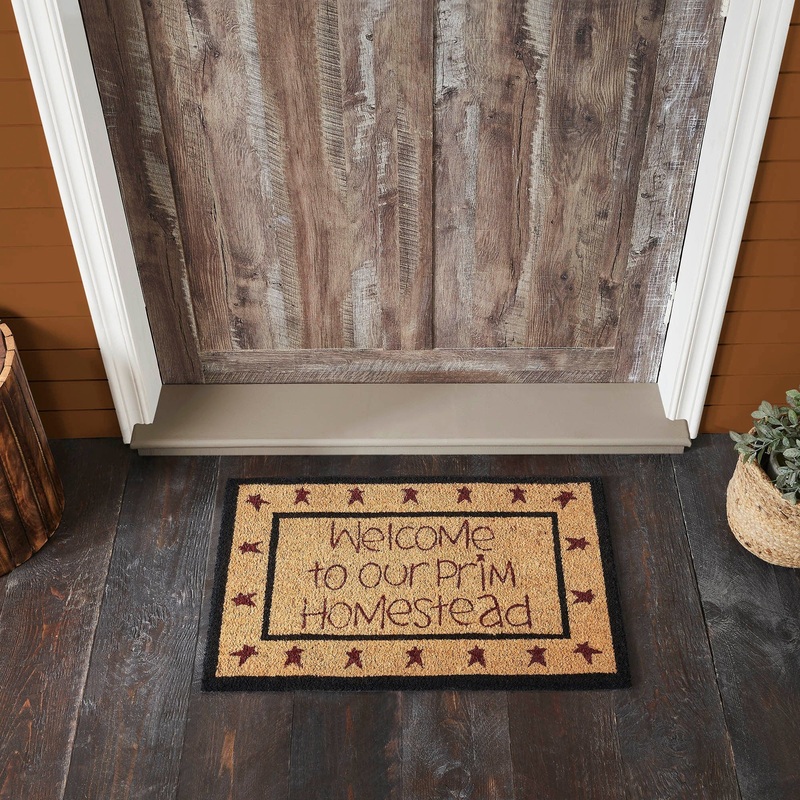 Connell Coir Welcome Rug Rect Stars 20×30