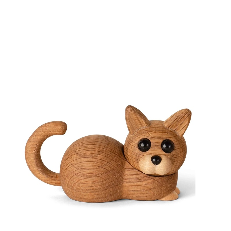 Copenhagen Wooden Figurine Cat – Hope