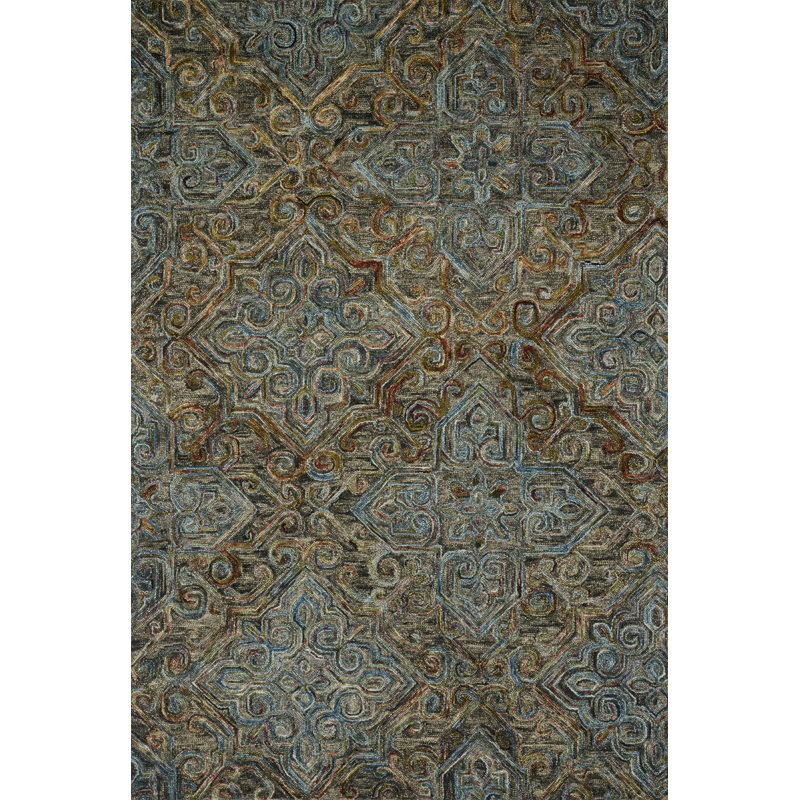Loloi Victoria Rug | Charcoal / Multi