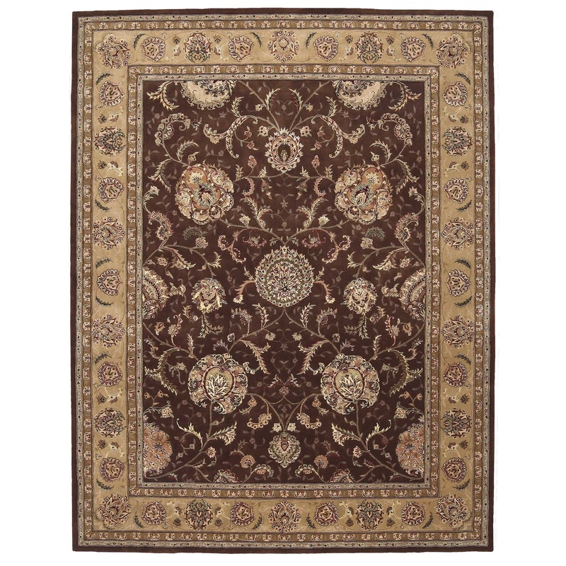 Nourison Nourison 2000 9’9″ x 13’9″ Brown Traditional Indoor Rug