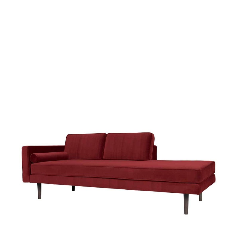 Chaise Longue ‘Wind’ Wild ginger