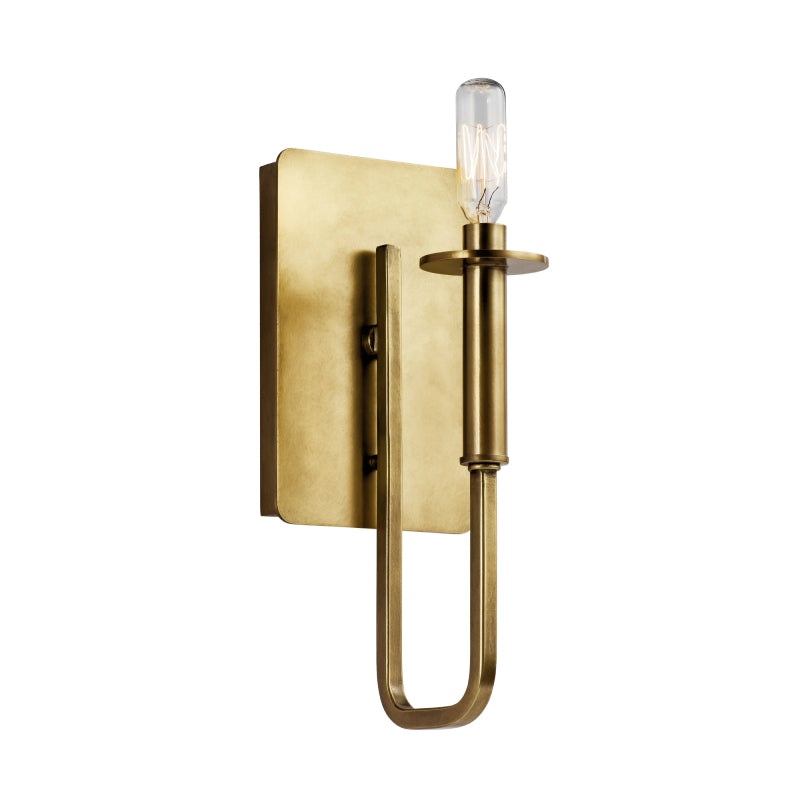Kichler 43363 Alden 1-lt 12″ Tall Wall Sconce