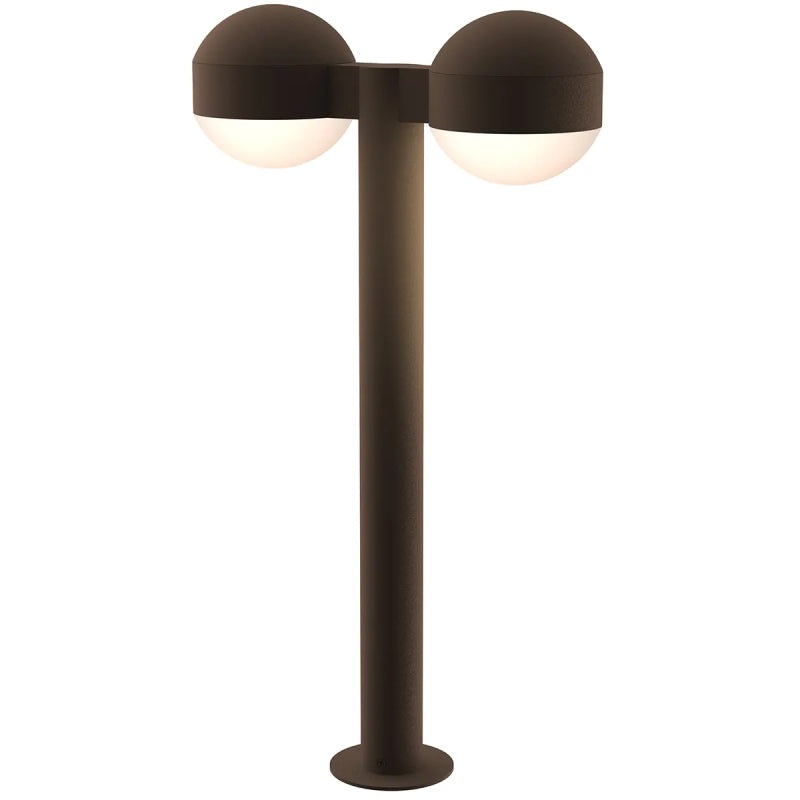 Sonneman 7307 Reals 23″ Tall LED Double Bollard – Dome Cap