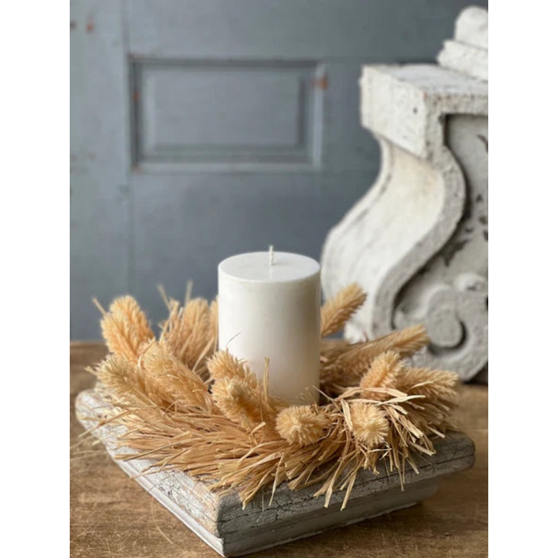 Amber Waves Candle Ring