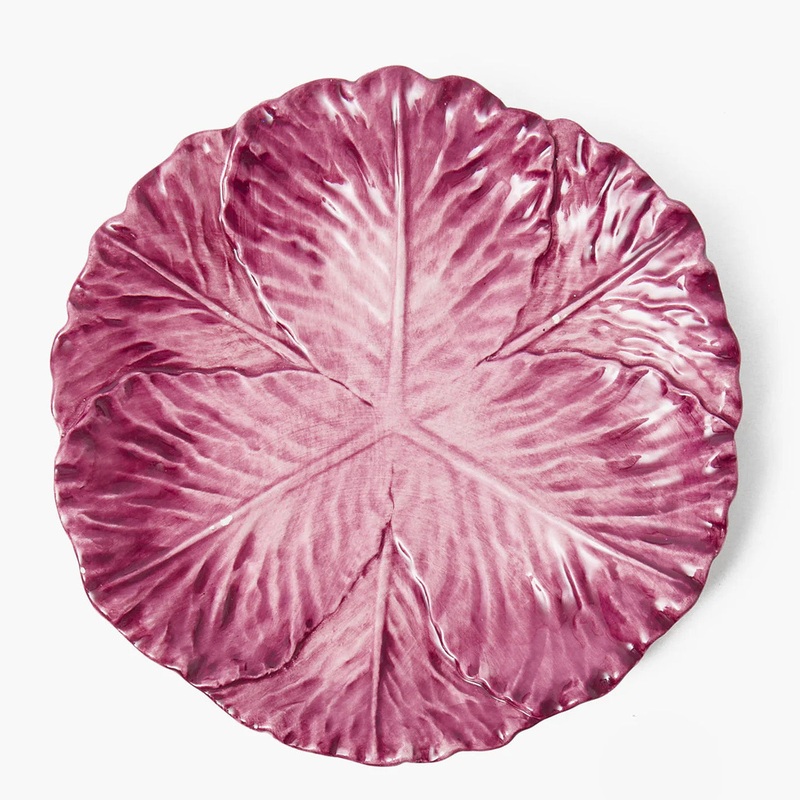 Serena Aubergine Cabbage Dinner Plate