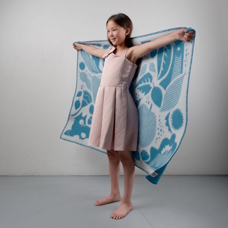 Skogbunn Norwegian Wool Blanket, Two Sizes