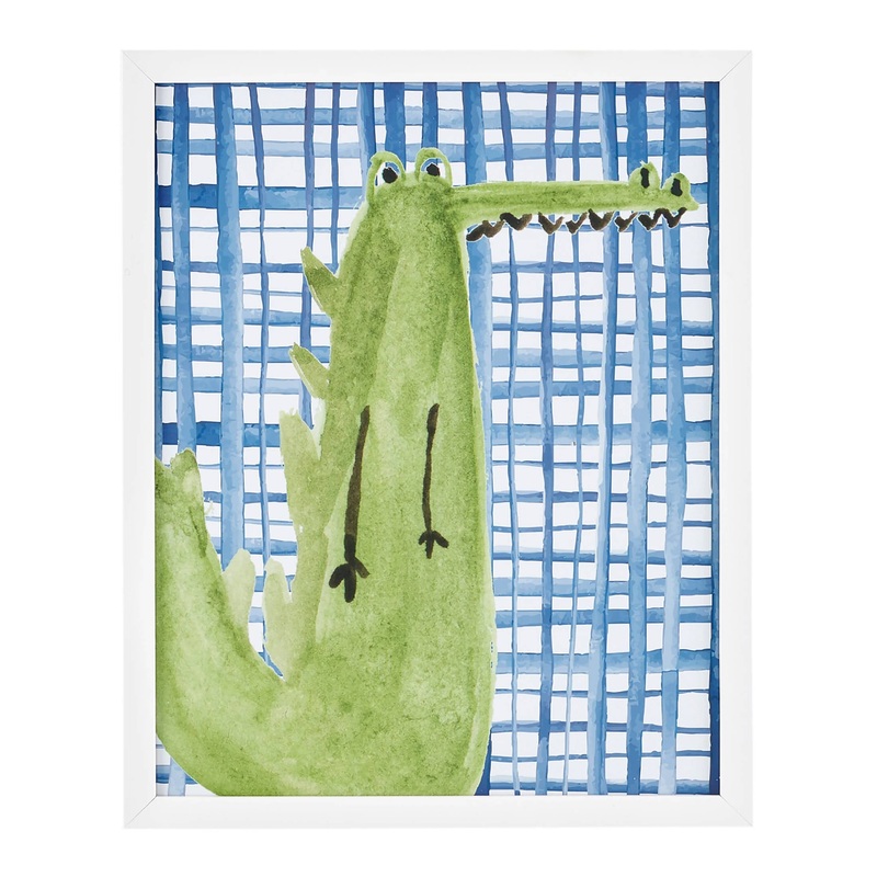 Albert Alligator Wall Art | Multi