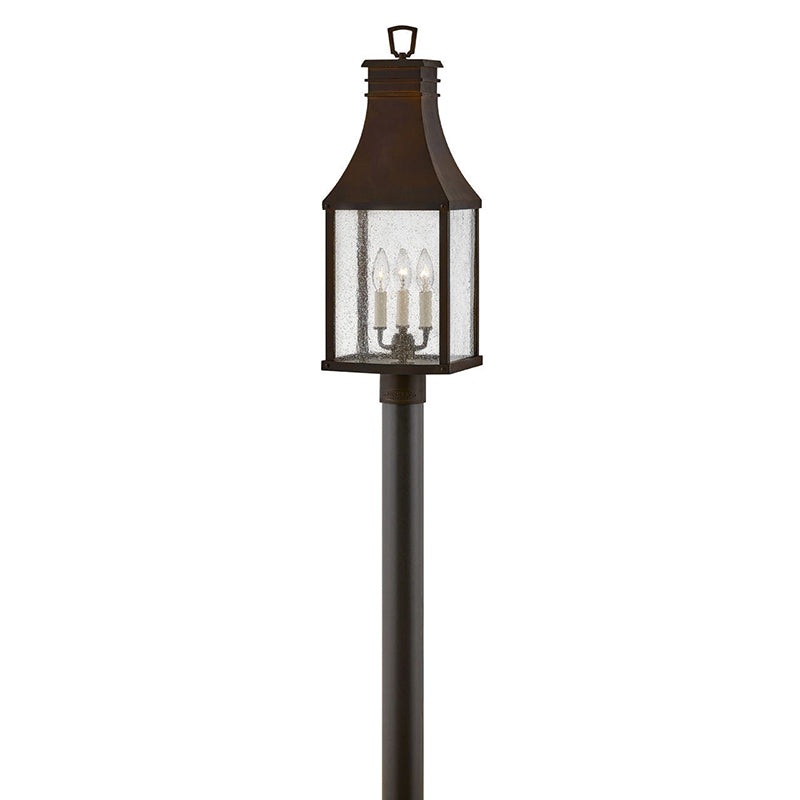 Hinkley 17461 Beacon Hill 3-lt 26″ Tall LED Post/Pier Mount Lantern