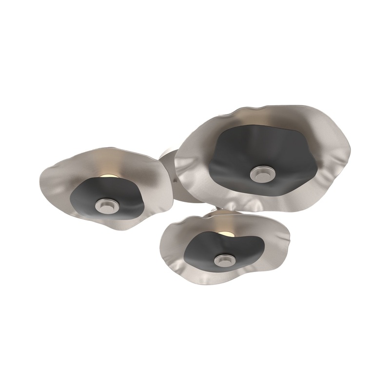 Cumulus Hub & Spoke LED Semi Flush Mount Ceiling Light
