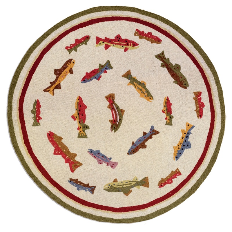 Summer Trout – 5′ Round
