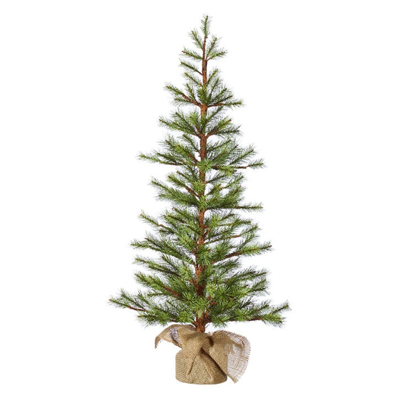 3′ Slim Pine Tree In Bag