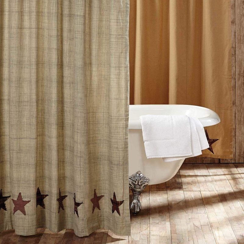Abilene Star Shower Curtain 72×72