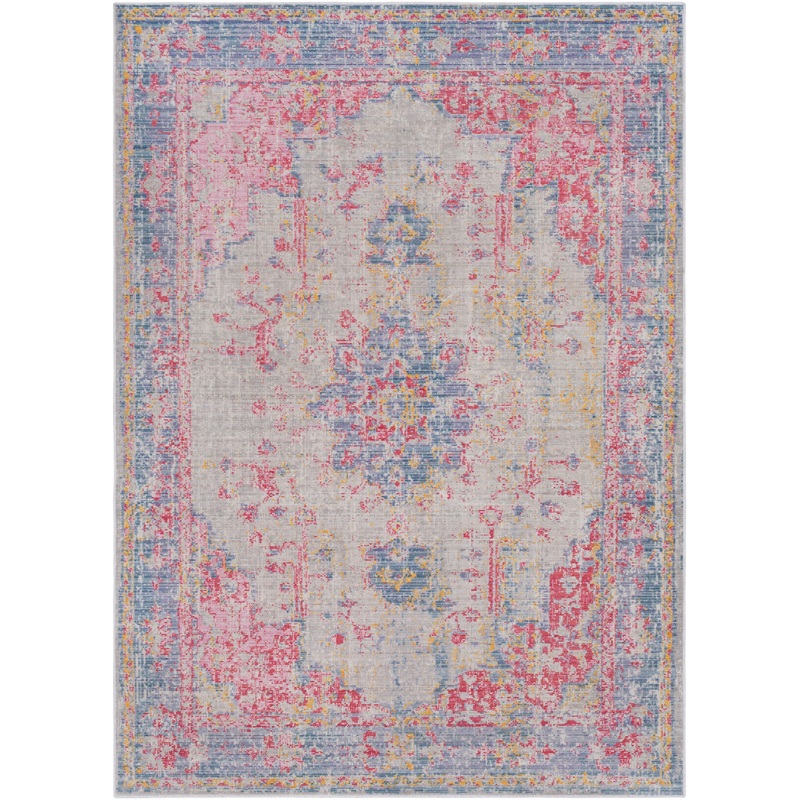 Antioch 21434 Machine Woven Synthetic Blend Indoor Area Rug by Surya Rugs