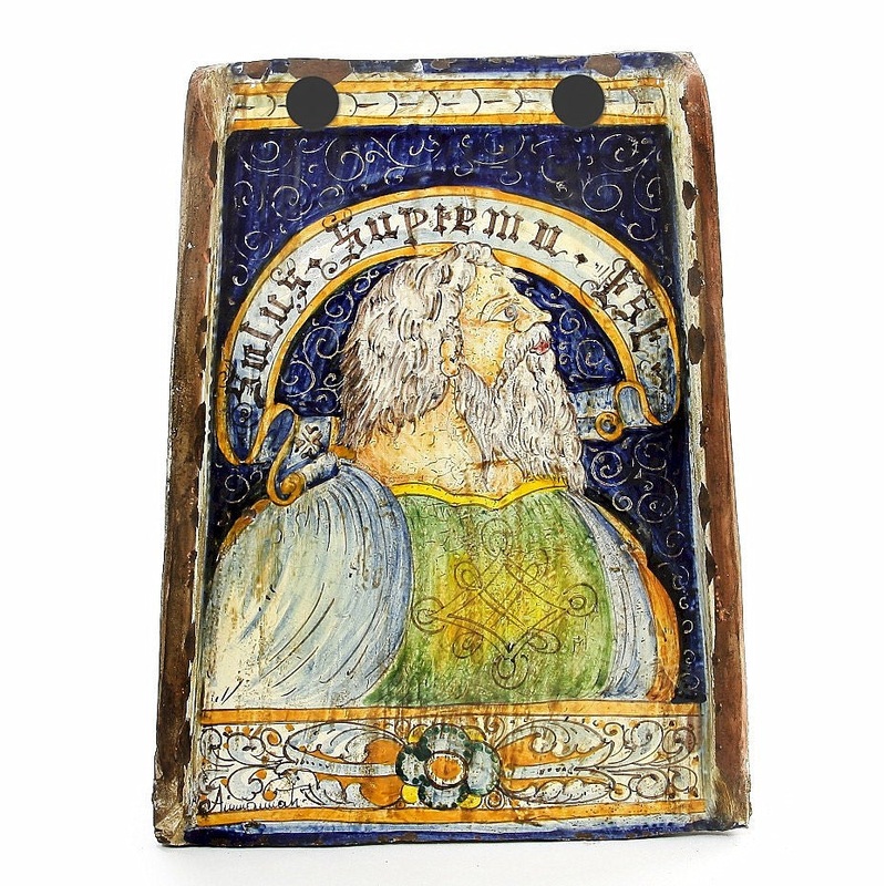 MAJOLICA: Reclaimed Tuscan Roof Tile with Nobleman profile