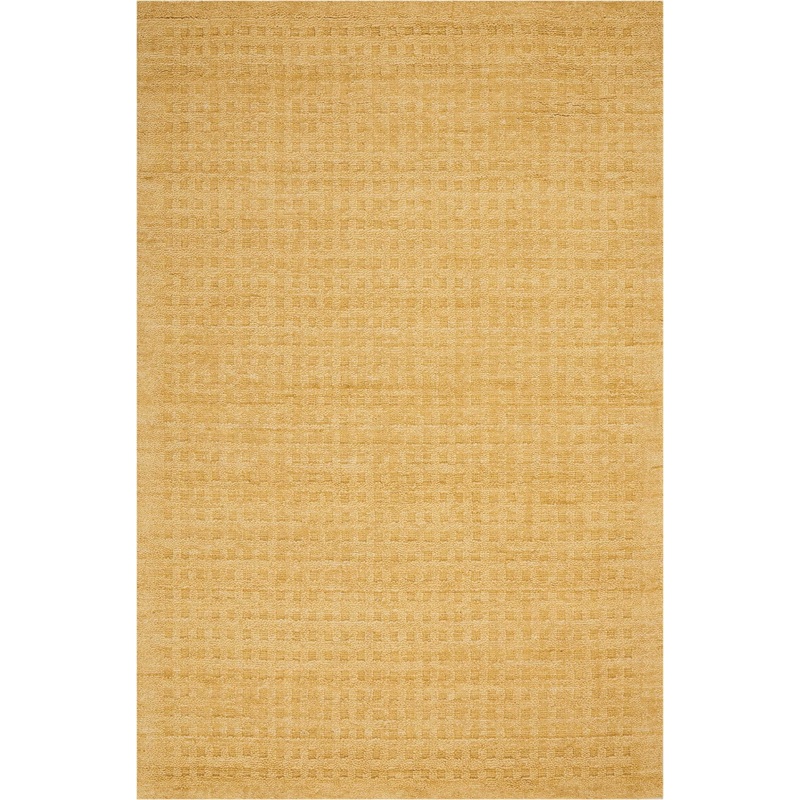 Nourison Marana 6’6″ x 9’6″ Gold Contemporary Indoor Rug