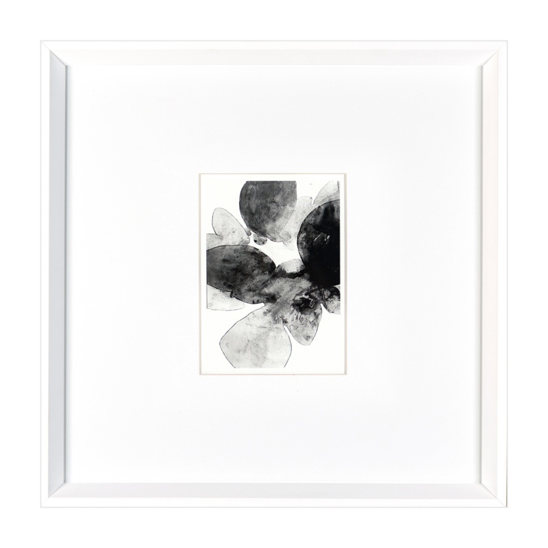 “Pebbles at the Beach” Framed Art Print